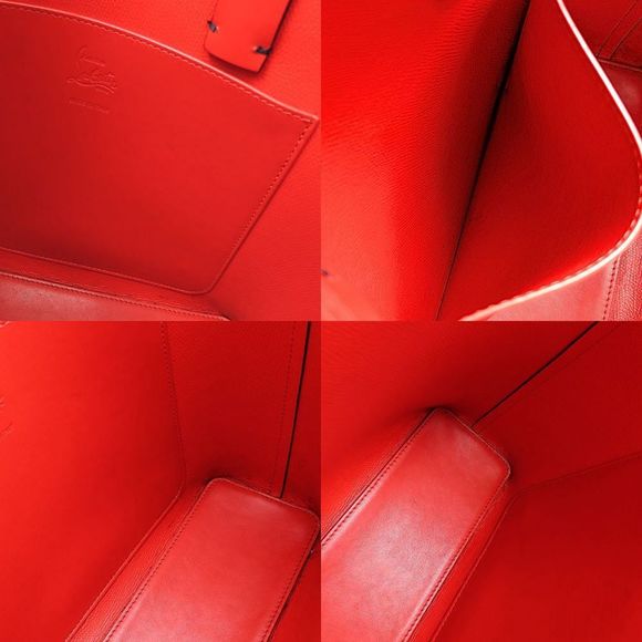 CHRISTIAN LOUBOUTIN Black Leather Bag - Picture 9 of 10